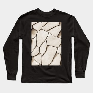 Limestone Stone Pattern Texture #2 Long Sleeve T-Shirt